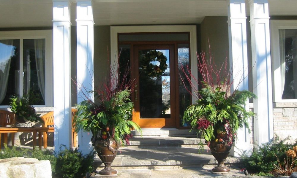 front entrance to oakville house1