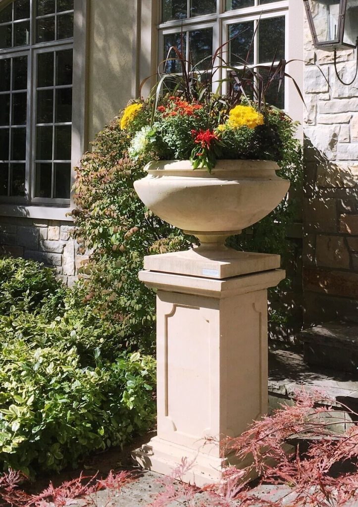 Gorgeous fall planter